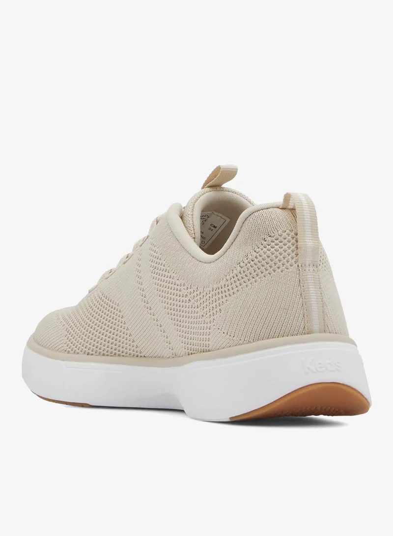 Keds Snow White/Oatmeal Keds Women's BlissWalk Slip On Athletic Sneaker White for Women | Best Price UAE